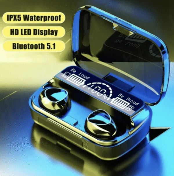 VibePods M10 TWS Wireless Earbuds with Power Bank
