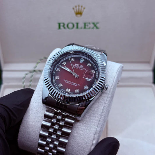 Rolex jubliee chain silver Model